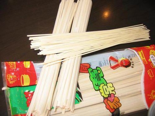 Stick noodle production line - products